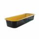 Golden Aluminum Foil Container Household Carbon Baked Strip Packaging Box for Barbecue