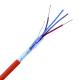 2cores PVC Jacket Fire Resistant Wire 2x2x1.5 for ExactCables KPS Screened ng A -FRLS