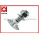 Flanged Bolt for Bucket Elevator , Stainless Steel Flange Head Bolts