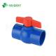 Customization Philippines Bule1-2 to 4 Inch PVC UPVC Ball Valve with Butterfly Handle