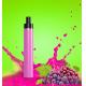 2000 Puffs E Liquid Fruit Flavor Vape Pen Device Disposable Round Mouthpiece