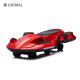 2 in 1 Electric Pedal & Push Ride On Toy Wiggle Car with Light USB，MP3  and Music for Kids Unisex