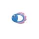 ODM Silicone Baby Teether Toys Small Fish Pineapple