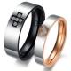 Tagor Jewelry Super Fashion 316L Stainless Steel couple Ring TYGR124