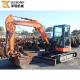 5 Tons Hitachi Used ZX55-5A Second Hand Mini Digger With YANMAR Engine