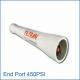 Four Inch End Port Membrane Pressure Vessel 450PSI 1.5x Design Pressure