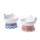 Cat Bowl Ceramic Protection Cervical Vertebra Anti-Overturning High Foot Oblique Mouth Pet Dog Cat Bowl