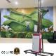 Height 2.5m Vertical Mural Wall Printer For Advertising