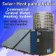 Stainless Steel Heat Pump Hybrid Water Heater Freestanding Installation