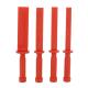 Remover Tool Kit Plastic Chisel Scraper 4-Piece Set of 3/4in, 7/8in, 1in, 1-1/2in