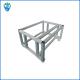 Alloy 6060 Industrial Aluminum Frame Extrusion Profiles Anodizing 2.6kg/M