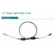 Home Tracer Light FTTH LC Patch Cord With LED Light Emitting Device And Conductor
