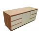 6 Drawers Bedroom Dressers And Chests With Soft Closing Slides Light Color