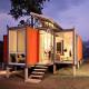 1.6mm Plastic Floor Prefab Modular Container Home Foldable