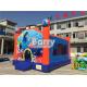 Customized Seaworld Theme Inflatable Bouncer For Kids / Blow Up Jumping Castle