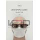 Silicon Material Safety Glasses Goggles Clear Goggles for Medical Use   material silicon