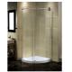 Stainless Steel Frameless Tempered Glass Shower Enclosure Sliding For Shower Room