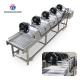 350KG 380V Vegetable air drying line fruit parallel air drying machine packaging air drying
