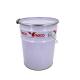Steel 5 Gallon White Paint Bucket With Lever Lock Covers