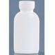 Durable Plastic Medicine Bottles , Flat Square Bottle 80G Solid Packaging