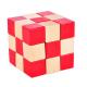 Cube, adult wooden educational toys, Ming lock Luban lock, unlock removable wooden