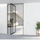 Aluminum Alloy Frameless Glass Pivot Door Corrosion Resistant Easy Cleaning