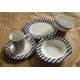 superwhite porcelain/ceramic  19pcs dinnerware set with colour box /round dinner set