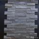 Black Gray Slate Culture Stone Rock Face Wall Cladding For Indoor Decoration