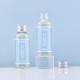 Round 100ml Plastic Packaging Bottles With Cap Drink Water Bottles Hot Stamping