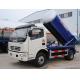 Dongfeng 4x2 Fecal Sewage Suction Truck with ITALY Vacuum Pump small 5000L Sewel Jetting