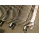 Johnson Screen Mesh,Stainless Steel Vibrating Conveyor Wedge Wire Screen Flat Panel With Rectangular Support Rods