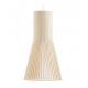 Secto Secto Design Natural Wood Pendant Light Suspension Wire For Home