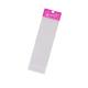 new trendy products white back plastic makeup brushes sealed header clear opp bag