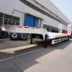 CIMC Tri Axle Low Loader Trailer for Transport Heavy Duty Machinery