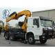 18 Ton 2 Axles Folding Arm Boom Loader / Truck Mounted Crane SQ360ZB4