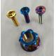 Titanium Button Dished Head Bolt For Bicycle Fastener With Various Colour