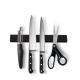 Upgrade Your Kitchen with Our Sustainable Stainless Steel/Rubber Magnetic Knife Holder