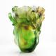 Creative  Crystal Green Incense Burner Luxury Home Accessories 6.30*5.51*7.48inch