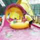 Children waterslide above ground pool water slide for family interactive water play