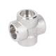1/2'' Cross Forged 4 Way Pipe Connector ANSI  Pipe Fittings Cross Pipe Fitting