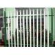 Q235 Steel D Pale Welded Wire Mesh Fence Galvanized Steel Palisade Fencing