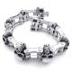 High Quality Tagor Stainless Steel Jewelry Fashion Men's Casting Bracelet PXB143