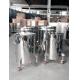 316L  Stainless Steel Water Bucket , Dairy Storage Tanks With Wheels