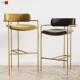 Lenox Velvet Counter Modern Bar Chairs West Elm Fashionable Design