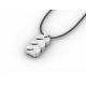 Tagor Jewelry Top Quality Trendy Classic 316L Stainless Steel Necklace Pendant ADP77
