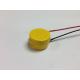 9V 290mAh button cell pack with lead