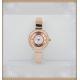 Fashion Casual Quartz wrist watch Analog steel tech watch with diamonds 34.0mm