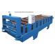 Intelligent Blue Color Wall Panel Roll Forming Machine With PLC Control System