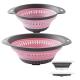 Collapsible Colander And Strainer Silicone Strainer Colanders & Food Strainers For Vegetable And Fruit Kitchen Essential