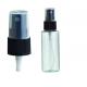 Round 10ML Plastic Cosmetic Spray Bottles FDA Small Clear PET Screen Printing